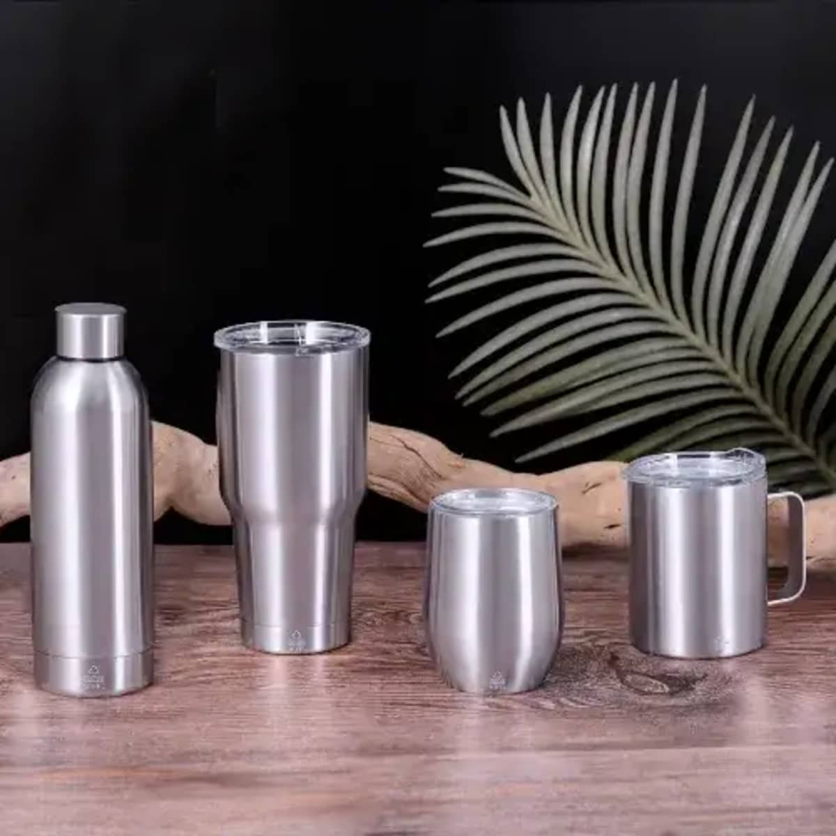 Insulated Cup in Recycled Stainless Steel -  Yarton