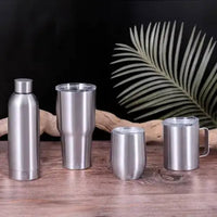 Insulated Cup in Recycled Stainless Steel -  Yarton