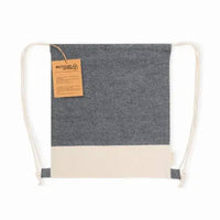 Drawstring Bag in Recycled cotton -Vexira