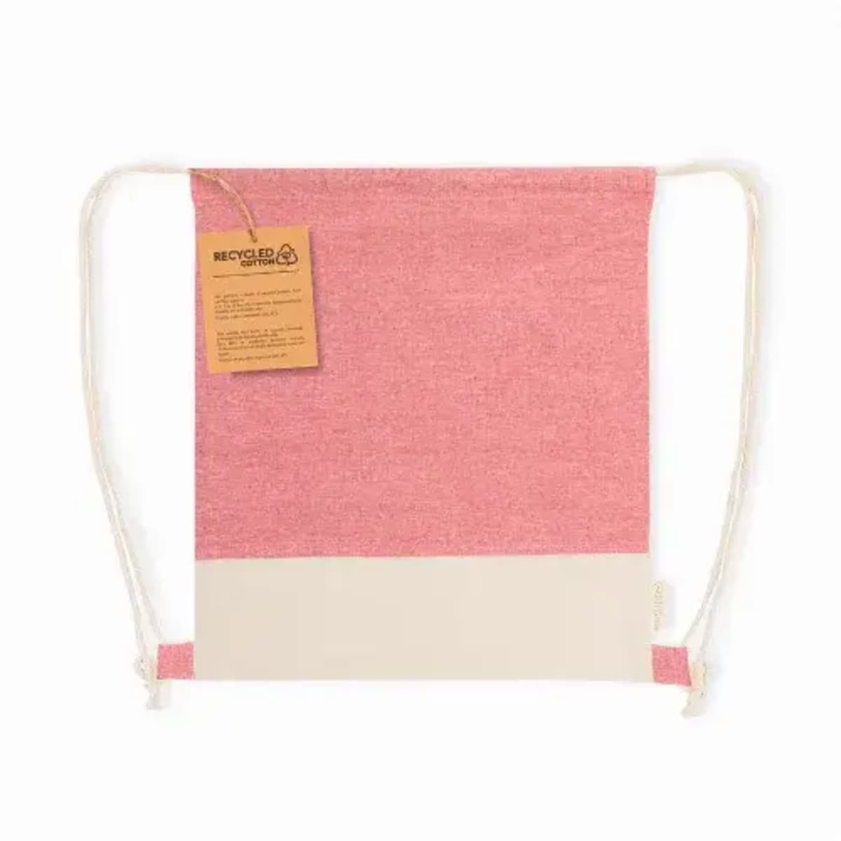 Drawstring Bag in Recycled cotton -Vexira