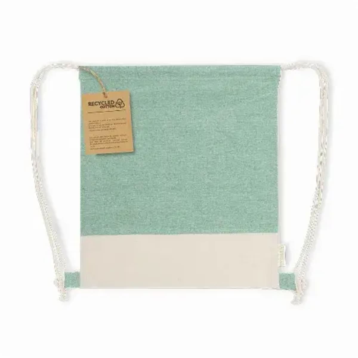 Drawstring Bag in Recycled cotton -Vexira