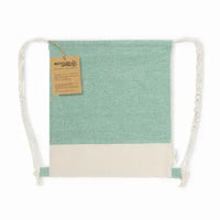 Drawstring Bag in Recycled cotton -Vexira