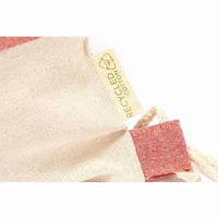 Drawstring Bag in Recycled cotton -Vexira