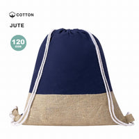 Drawstring Bag made in Cotton & Jute combo - Zyndrax