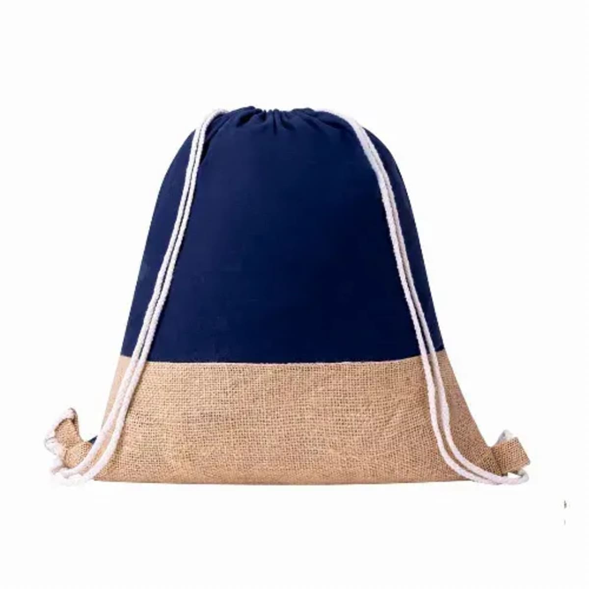 Drawstring Bag made in Cotton & Jute combo - Zyndrax