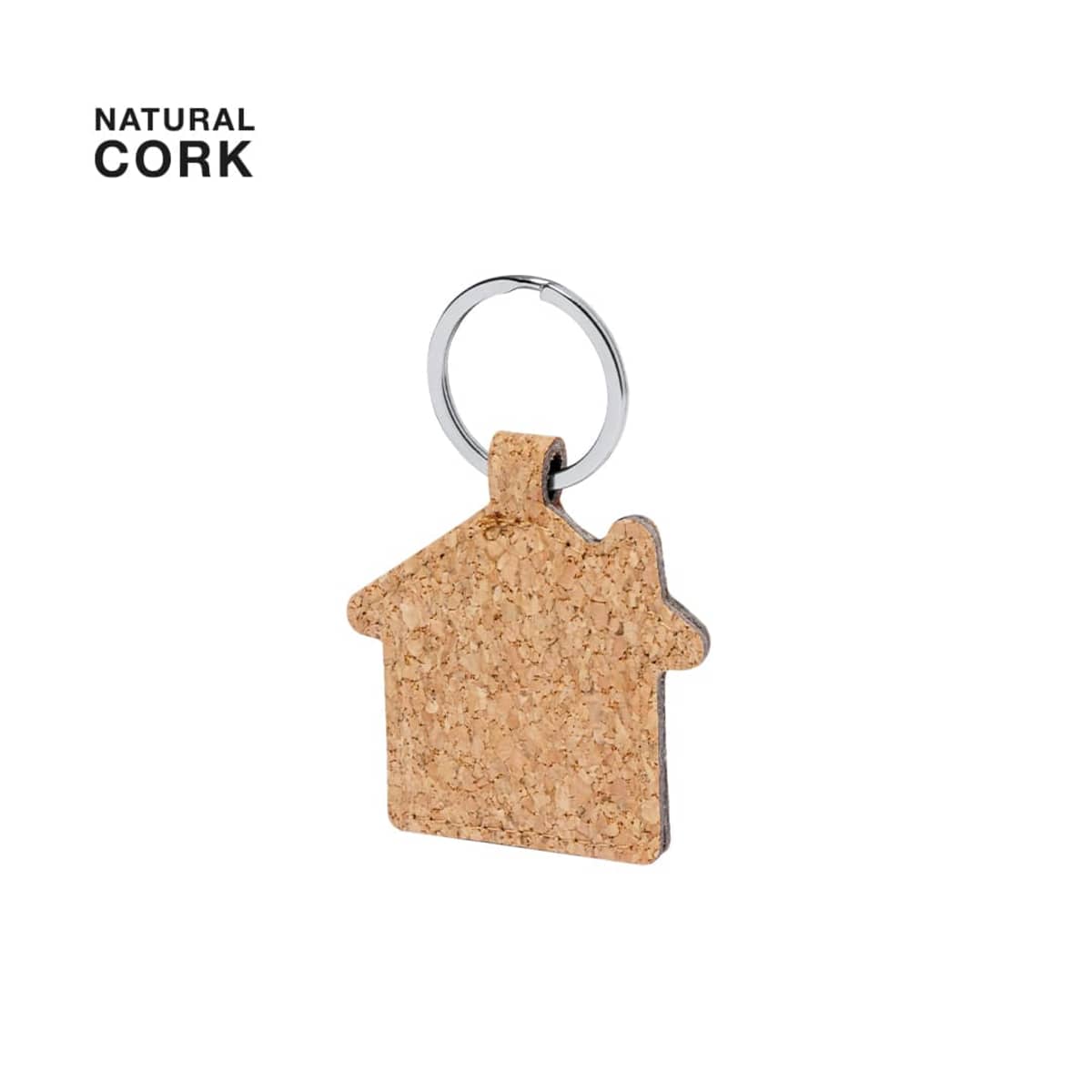 Natural Cork Keyring - Amuni