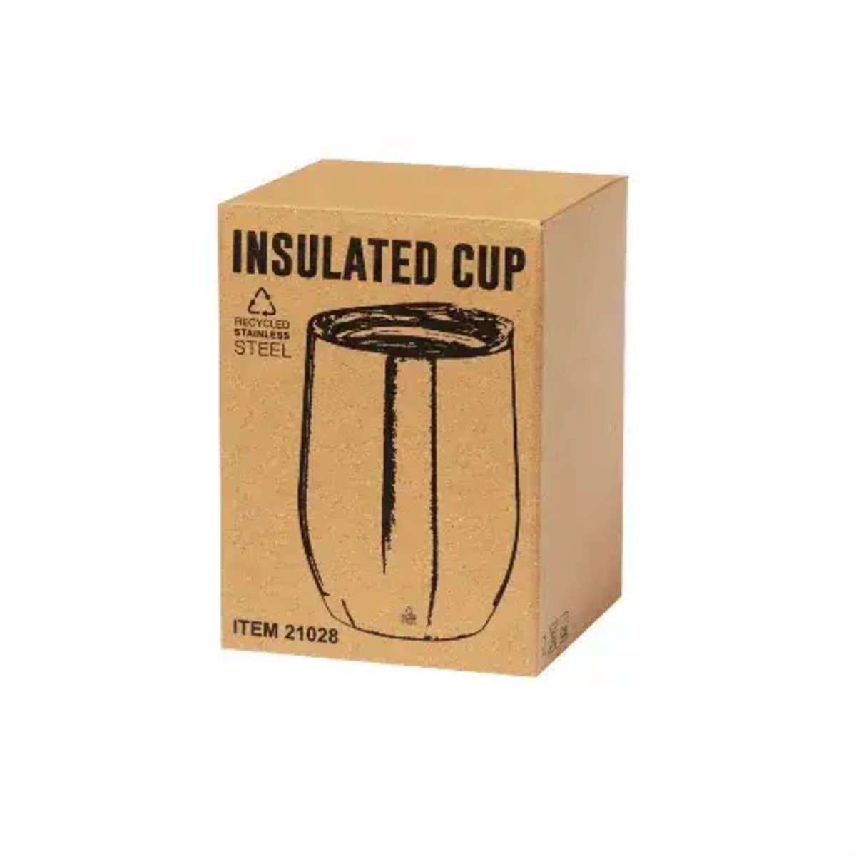 Insulated Cup in Recycled Stainless Steel -  Yarton