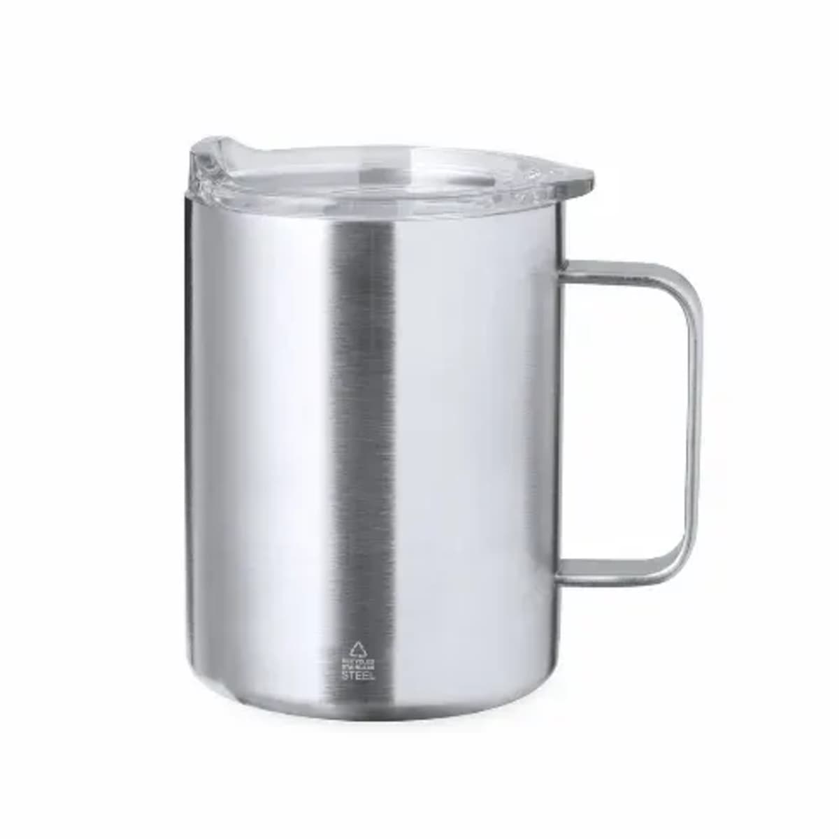 Insulated Mug in recycled Stainless steel -Dovery