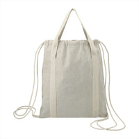 Repose Recycled Cotton Drawstring Bag