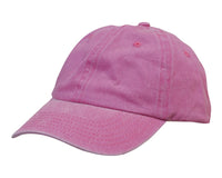 Enzyme Washed Pigment Dyed Cotton Twill Cap