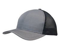 Breathable Poly Twill Cap with Honeycomb Mesh