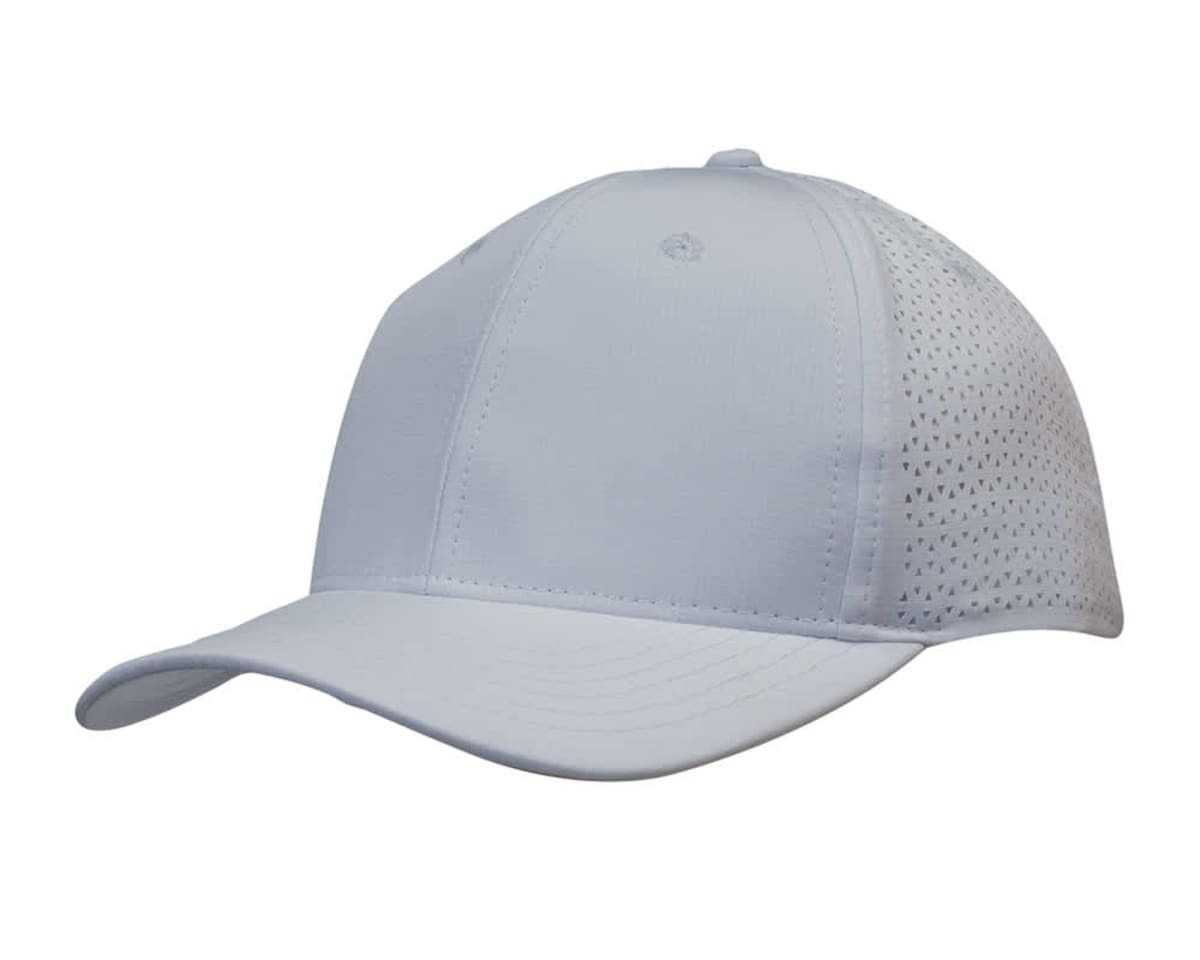 Sports Ripstop Twill Cap with Triangle Perforations