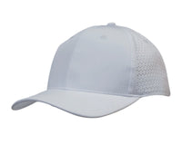 Sports Ripstop Twill Cap with Triangle Perforations