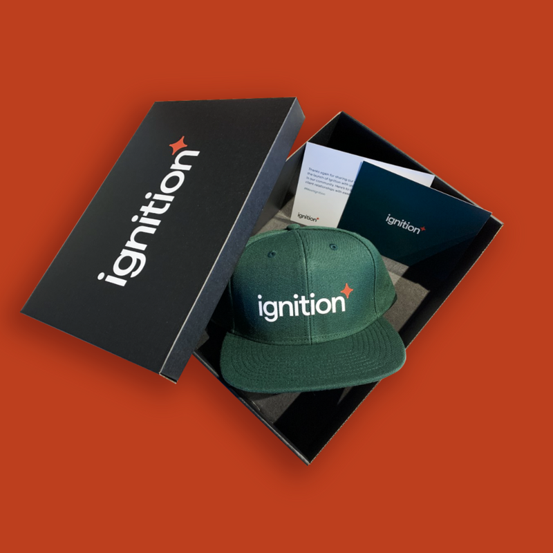 Ignition-Welcome-Pack-with-custom-cap