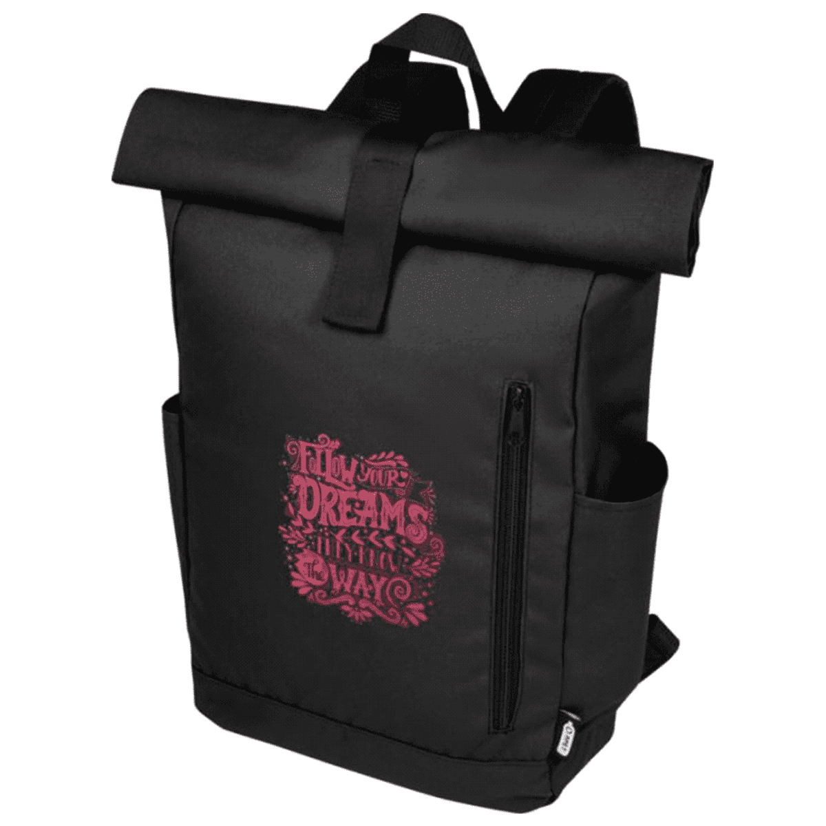 Byron 15.6" GRS RPET Roll-Top Backpack 18L