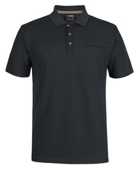 Podium S/S Recycled Polyester Pocket Polo
