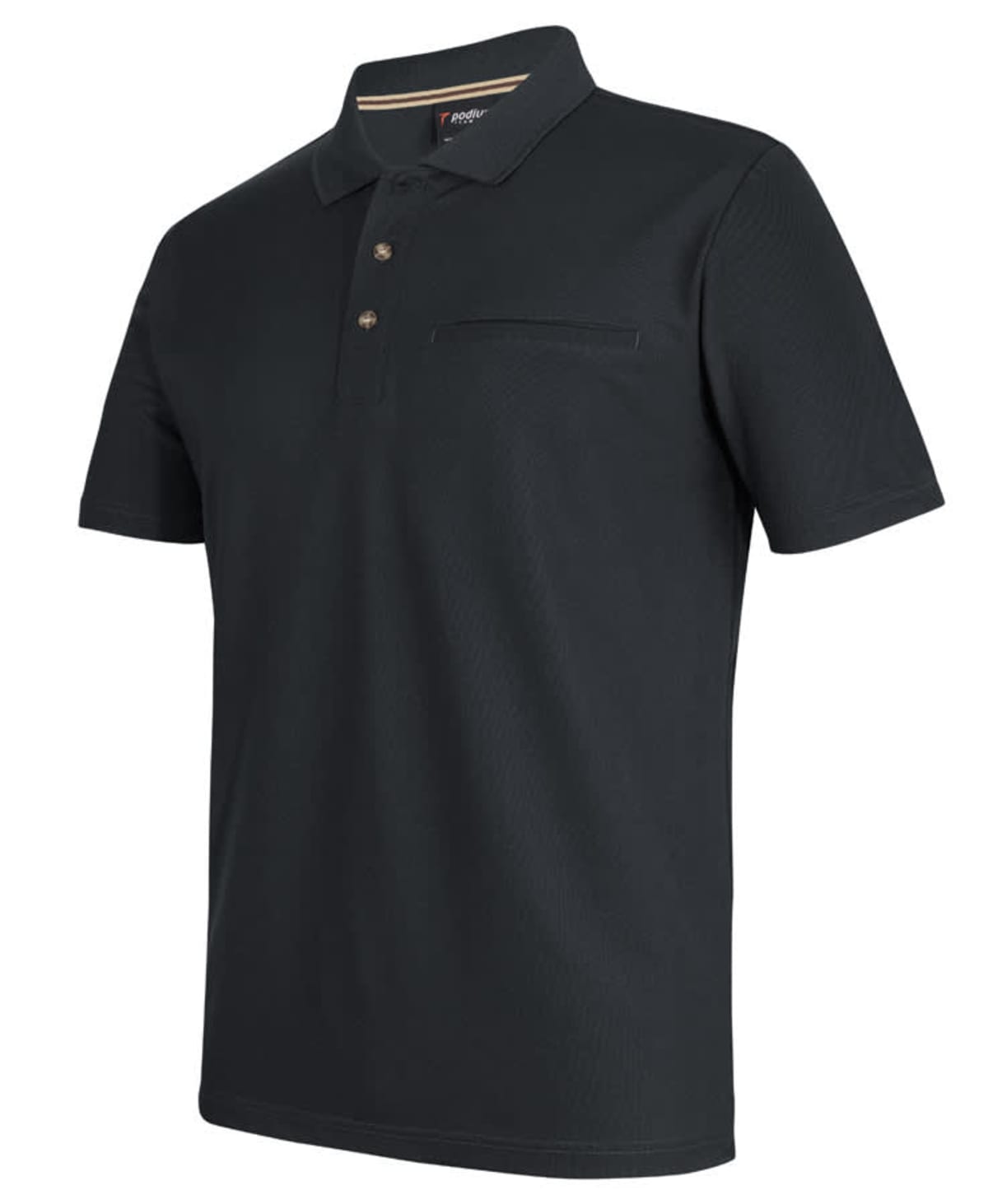 Podium S/S Recycled Polyester Pocket Polo