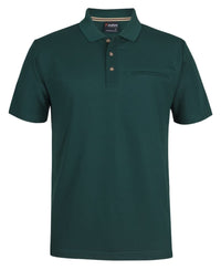 Podium S/S Recycled Polyester Pocket Polo