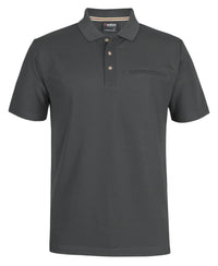 Podium S/S Recycled Polyester Pocket Polo
