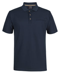 Podium S/S Recycled Polyester Pocket Polo