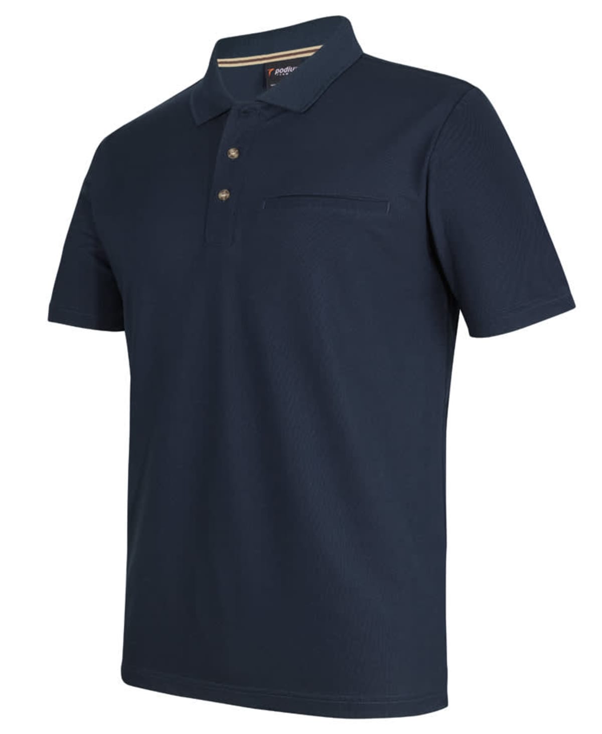 Podium S/S Recycled Polyester Pocket Polo
