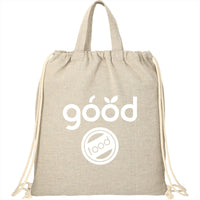 Recycled Cotton Drawstring Bag