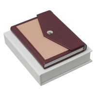 Note pad A6 Bird Bordeaux