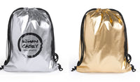 Drawstring Bag  Shiny fashion material Alexin