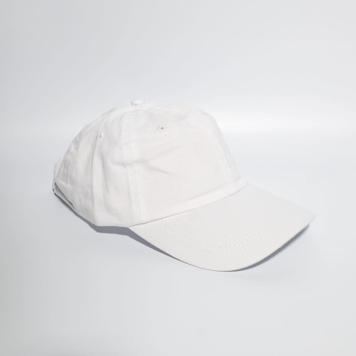 Buckle Strap Denim Cotton Baseball Cap