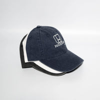 Buckle Strap Denim Cotton Baseball Cap