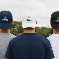 Promo Poly-Cotton 6 Panel Velcro Strap Baseball Cap