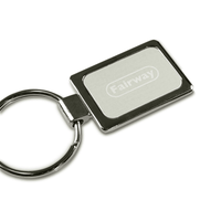 Accent Rectangular Keychain
