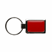 Accent Rectangular Keychain
