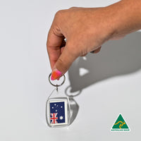 Tear Drop Acrylic Keychain