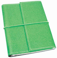 ECO notebook with elastic closure 100% cotton cover with removeable notebook