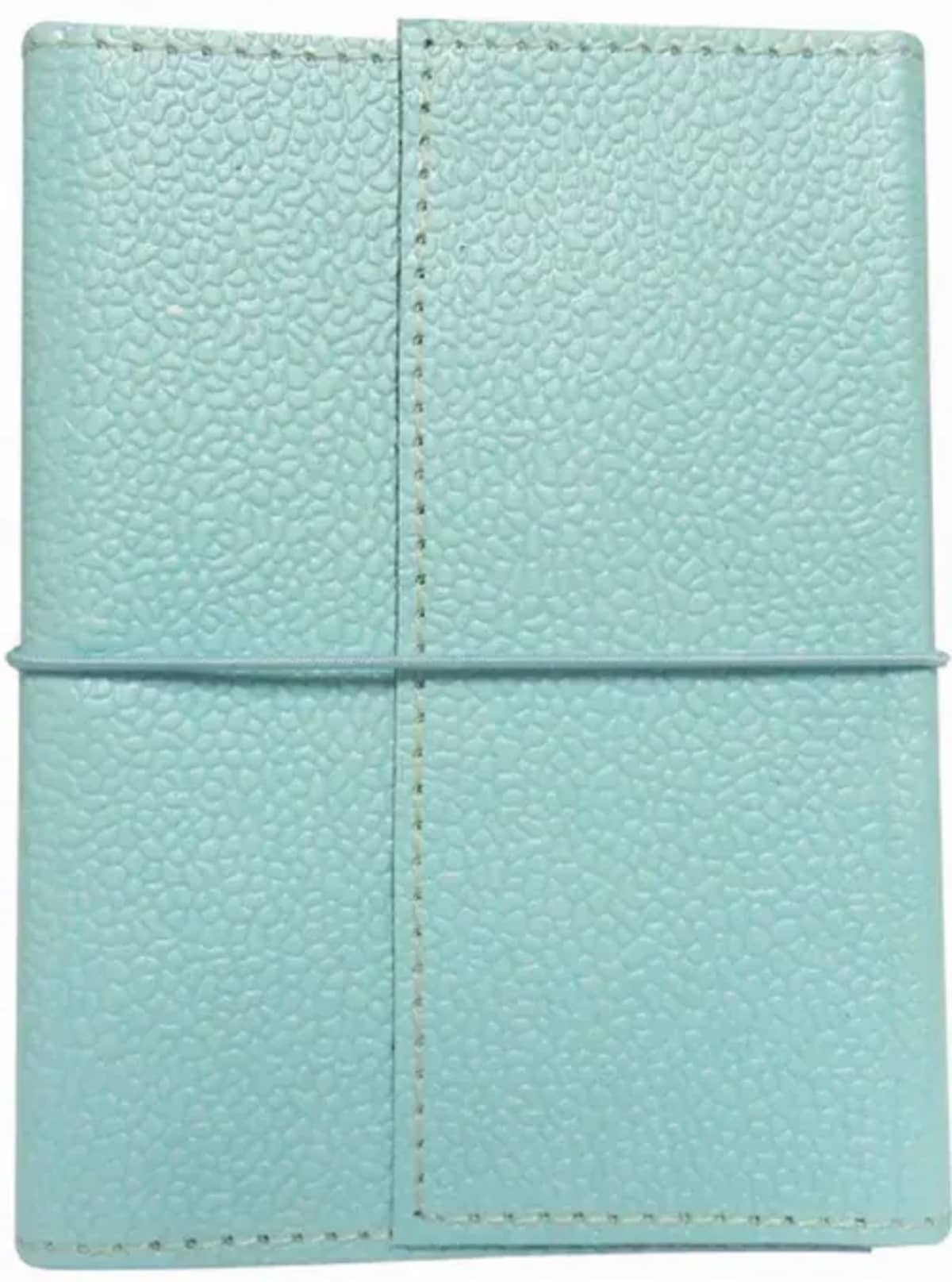 ECO notebook with elastic closure 100% cotton cover with removeable notebook