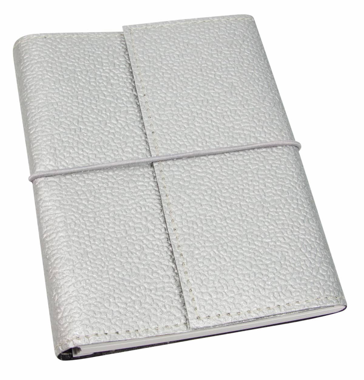 ECO notebook with elastic closure 100% cotton cover with removeable notebook