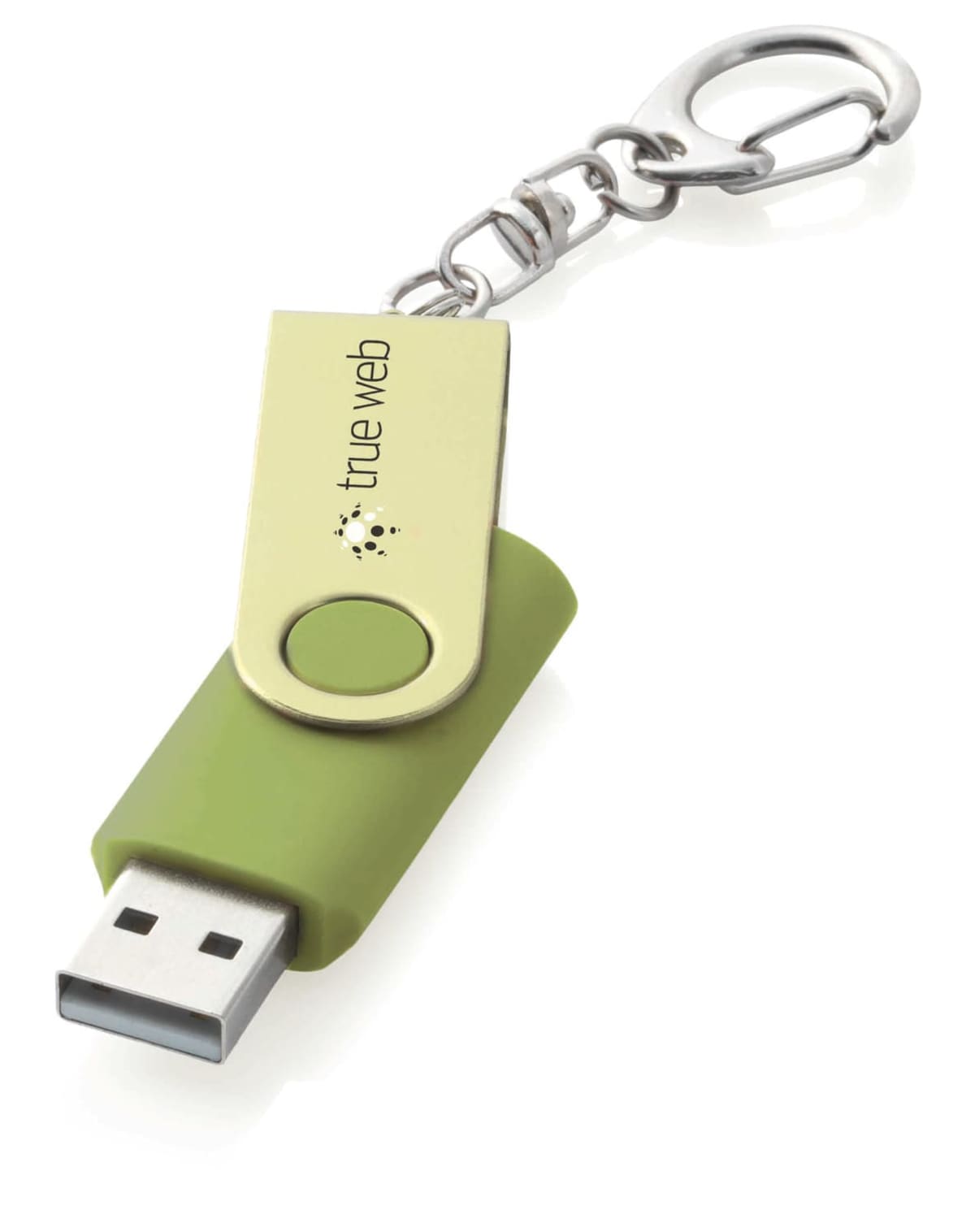 USB twister design with key ring  ( factory direct MOQ)