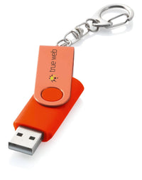 USB twister design with key ring  ( factory direct MOQ)