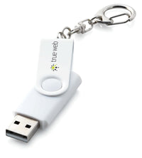 USB twister design with key ring  ( factory direct MOQ)