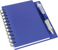 Note book spiral bound with pen 200 pages