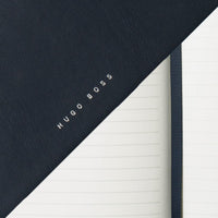 Note pad A4 Stripe Soft Blue