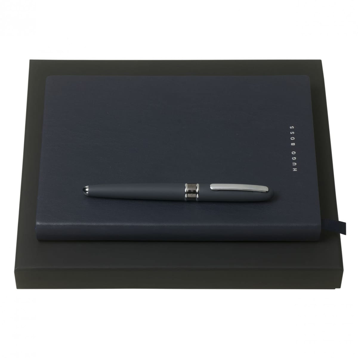 Set Stripe Soft Blue (rollerball pen & note pad A5)