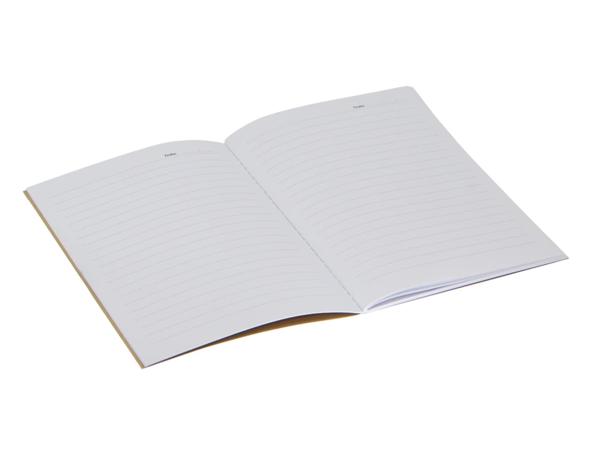 Kraft A5 Notebook, Ruled