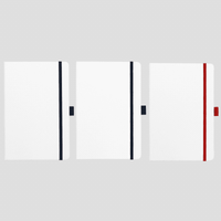 Nova White Bound JournalBook w/ Coloured Accents