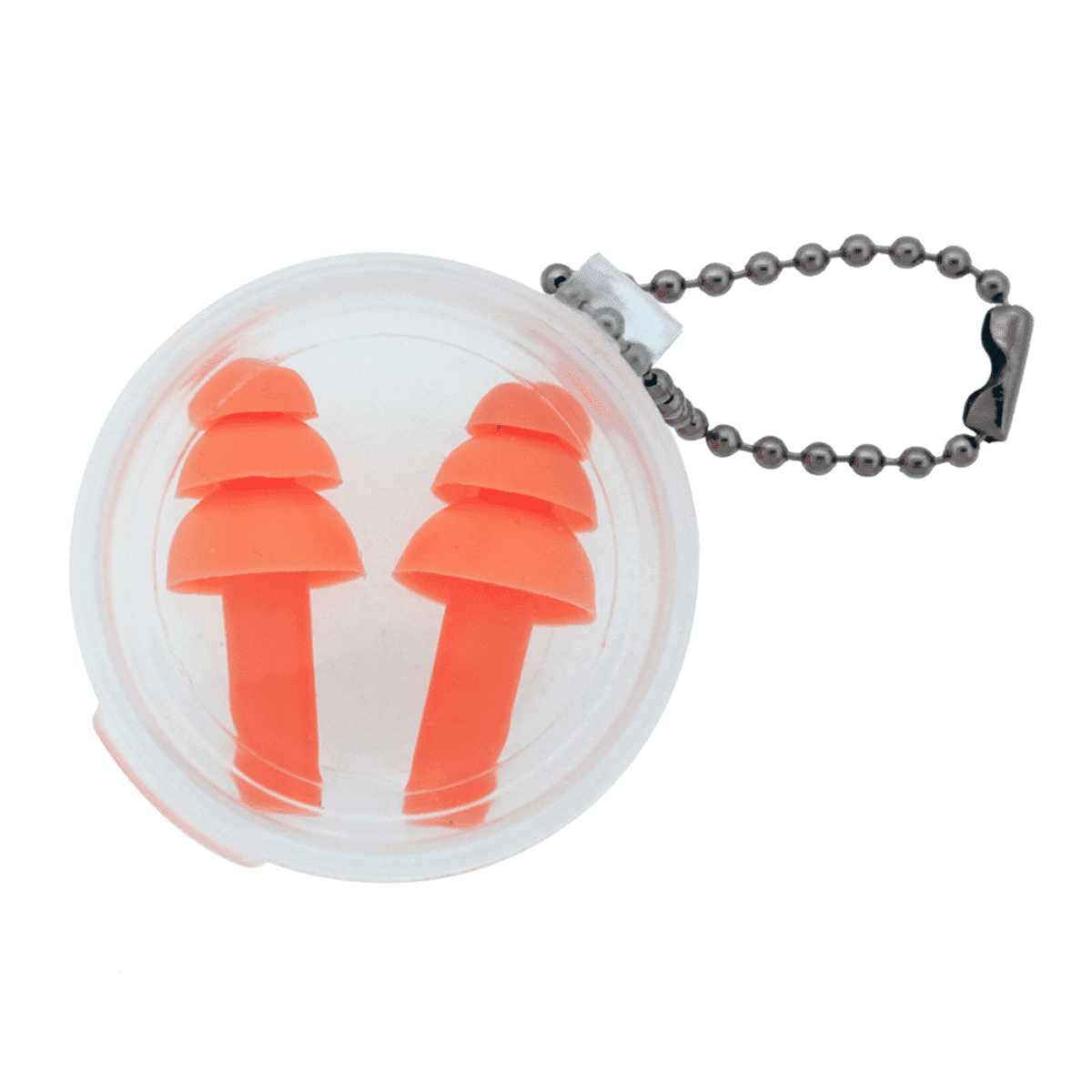 Silicone Earplug Keychain