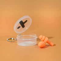 Silicone Earplug Keychain