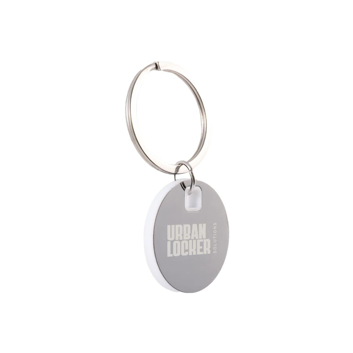 Circle Stainless Steel Keytag