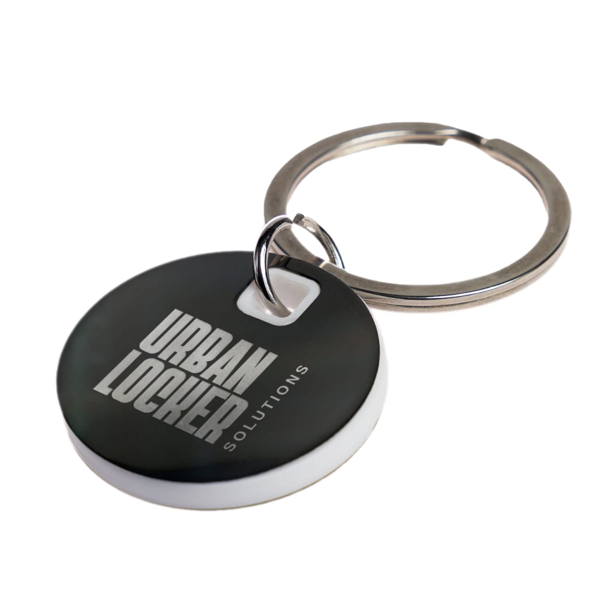 Circle Stainless Steel Keytag