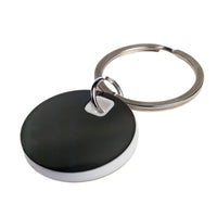 Circle Stainless Steel Keytag